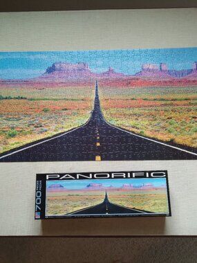 700 pc Jigsaw Puzzle "The Long Road Ahead" by Panorific